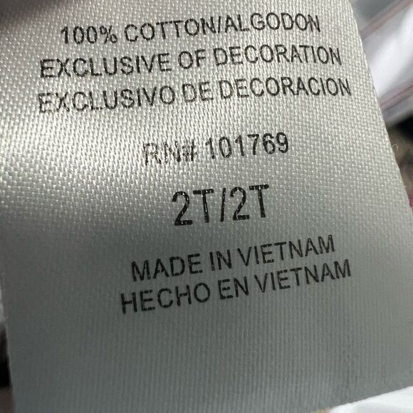 Girls 2T Patriotic Dress Stars And Stripes Sleeveless Summer Red White Blue - Picture 5 of 5